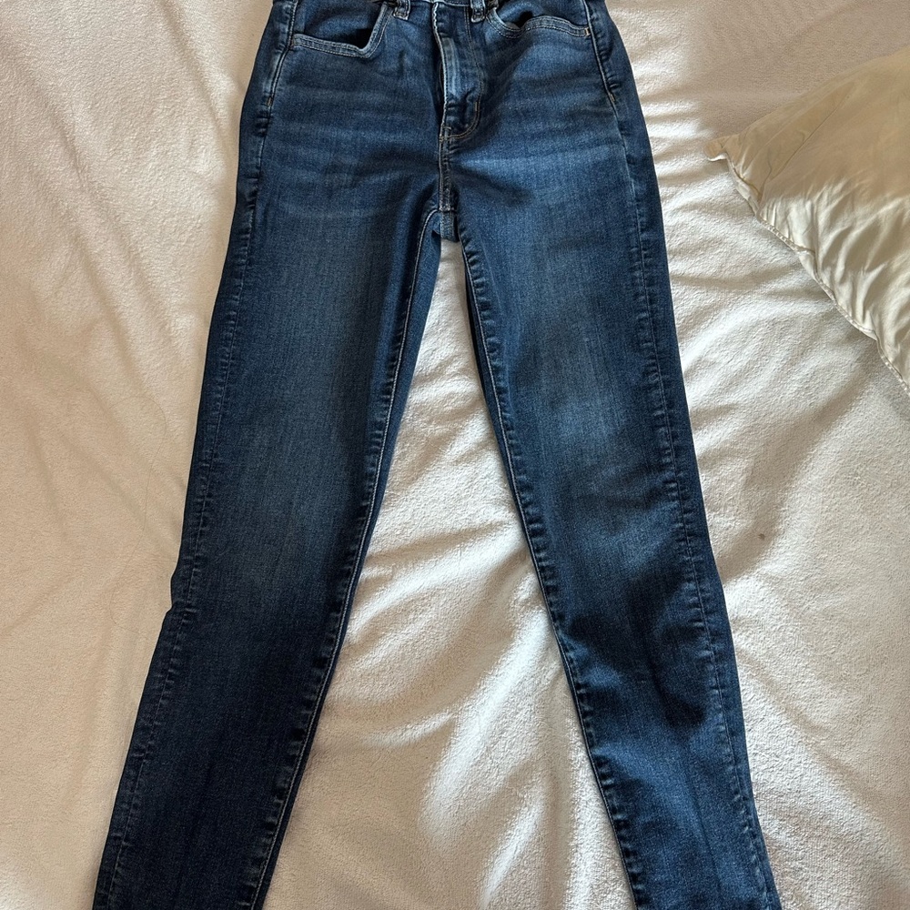 American Eagle Outfitters Blue Skinny Jeans